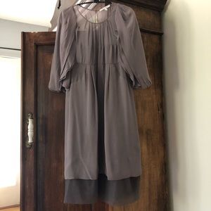 VANESSA BRUNO fab silk dress French sz40/8